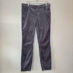 Ann Taylor LOFT Modern Skinny Corduroy Pants Jeans Gary Size 12/31 NWT